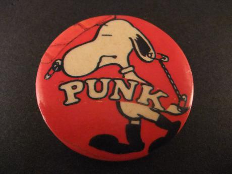 Snoopy fictieve hond stripreeks Peanuts, Punk